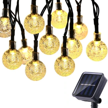 30Led Solar Powered Bulbs Led String Lights for Outdoor Lighting Courtyard Street Garden Led Fairy Lights Christmas Garland
30Led Solar Powered Bulbs Led String Lights for Outdoor Lighting Courtyard Street Garden Led Fairy Lights Christmas Garland