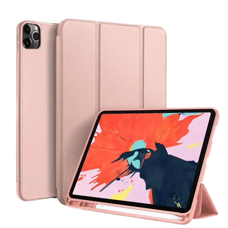 For iPad Pro 12.9 Case Leather 2020 Smart Wake Sleep Tablet Fold Stand Case with Pencil Holder Cover for iPad Pro 2020 12.9 Case
For iPad Pro 12.9 Case Leather 2020 Smart Wake Sleep Tablet Fold Stand Case with Pencil Holder Cover for iPad Pro 2020 12.9 Case