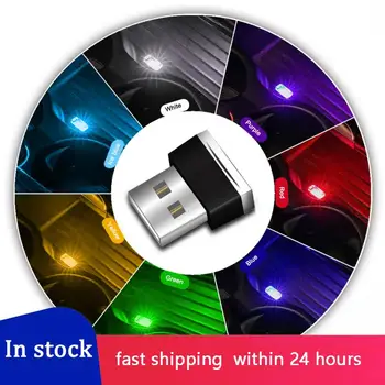 New Mini Colourful USB Light LED Modeling Car Ambient Light Neon Interior Light Atmosphere Light Emergency Lighting Car Jewelry
New Mini Colourful USB Light LED Modeling Car Ambient Light Neon Interior Light Atmosphere Light Emergency Lighting Car Jewelry