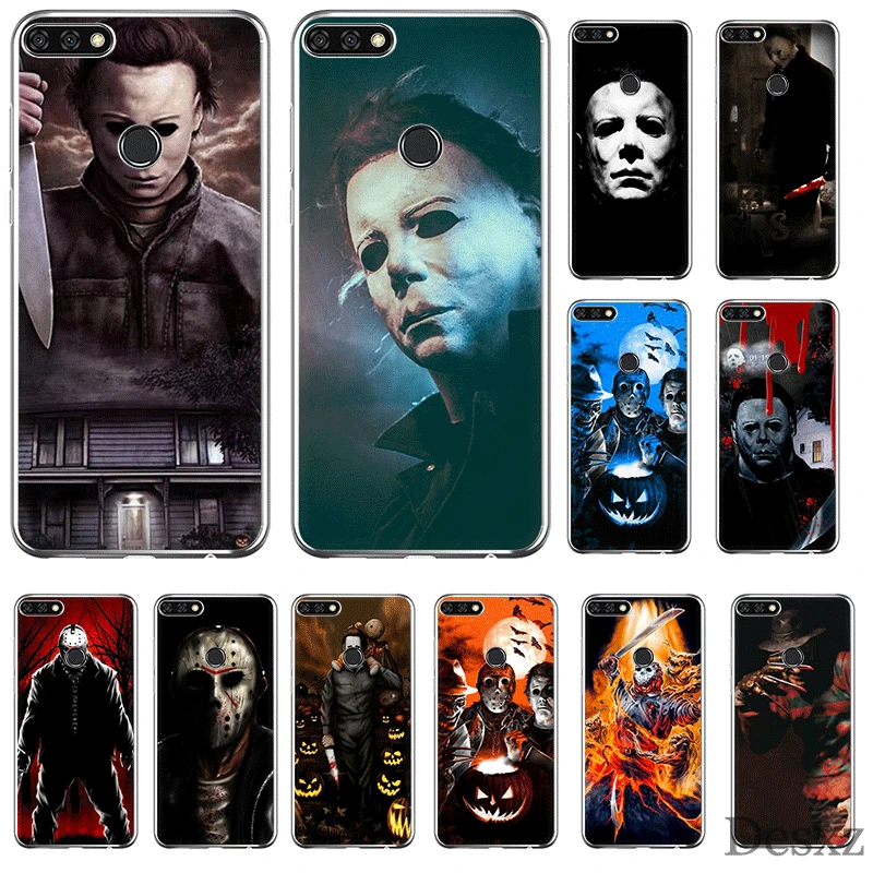 Mobile Phone Case TPU For Huawei Honor 7A 7C 7X 6A 8 8X 8C 9 9X View 20 Note 10 Lite Cover Michael Myers Halloween
Mobile Phone Case TPU For Huawei Honor 7A 7C 7X 6A 8 8X 8C 9 9X View 20 Note 10 Lite Cover Michael Myers Halloween