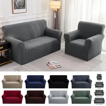Solid Color Jacquard Elastic Sofa Seater Seat Cover Protector Washable Furniture Slipcover
Solid Color Jacquard Elastic Sofa Seater Seat Cover Protector Washable Furniture Slipcover