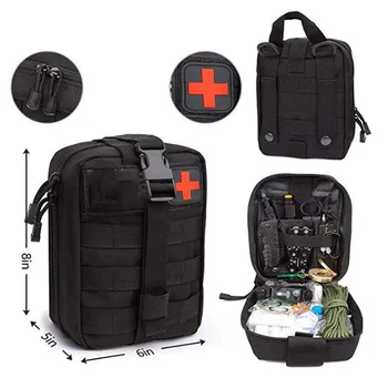 Molle First Aid Pouch Patch Bag and Loop Amphibious Tactical Medical kit Emergency EDC Rip-Away Survival bag
Molle First Aid Pouch Patch Bag and Loop Amphibious Tactical Medical kit Emergency EDC Rip-Away Survival bag
