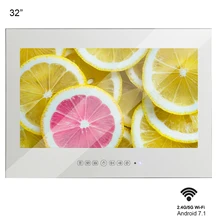 Souria 32 אינץ קסם מראה אנדרואיד 7.1 יוקרה חכם LED טלוויזיה מלון טלוויזיה WIFI מלא HD 1080P מקלחת עמיד למים(China)