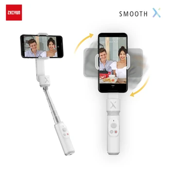 ZHIYUN Official SMOOTH X Gimbal Palo Selfie Stick Phone Monopod Handheld Stabilizer for Smartphone Phone
ZHIYUN Official SMOOTH X Gimbal Palo Selfie Stick Phone Monopod Handheld Stabilizer for Smartphone Phone