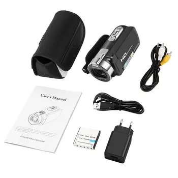 Digital Camera Camcorders 1080P 24 MP 16X Powerful Digital Zoom 2.7 Inch LCD Stabilization With 270 Degree Rotation Screen
Digital Camera Camcorders 1080P 24 MP 16X Powerful Digital Zoom 2.7 Inch LCD Stabilization With 270 Degree Rotation Screen