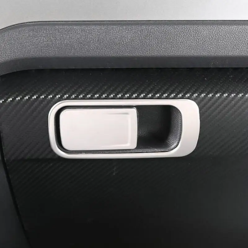 SBTMY Stainless steel decorative frame for handle of glove box of Automobile Co driver for Volkswagen vw T-Roc TROC 2018 2019
SBTMY Stainless steel decorative frame for handle of glove box of Automobile Co driver for Volkswagen vw T-Roc TROC 2018 2019