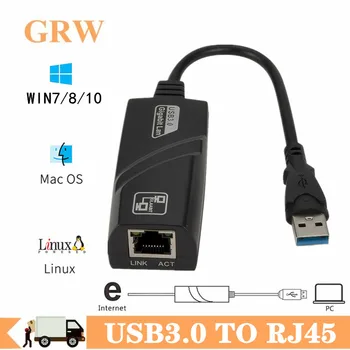 Wired USB 3.0 To Gigabit Ethernet RJ45 LAN 10/100/1000 Mbps Network Adapter Ethernet Network Card For PC Super Speed Converter
Wired USB 3.0 To Gigabit Ethernet RJ45 LAN 10/100/1000 Mbps Network Adapter Ethernet Network Card For PC Super Speed Converter