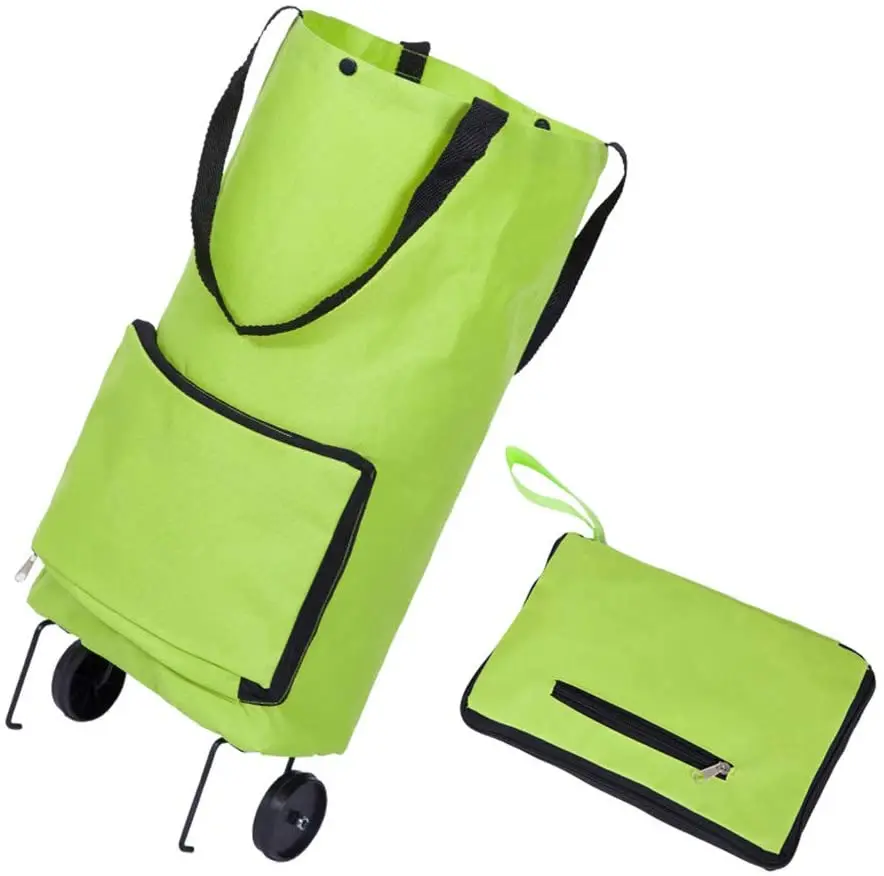 Collapsible Trolley Bags Folding Shopping Cart Reusable Grocery Bags with Wheels for Women Kids
Collapsible Trolley Bags Folding Shopping Cart Reusable Grocery Bags with Wheels for Women Kids