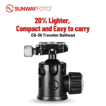 SUNWAYFOTO EB-36Tripod Phones Tripod Ball Head Quick Release Clamp For DSLR Panoramic BallHead Release for Arca Head Plate
SUNWAYFOTO EB-36Tripod Phones Tripod Ball Head Quick Release Clamp For DSLR Panoramic BallHead Release for Arca Head Plate