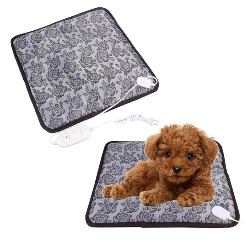 Pet Heater Mat Bed Heating Pad Temperature Control Dog Cat Bunny Kitty Heater Mat Warm Mate Blanket With Floral Design(US Plug)
Pet Heater Mat Bed Heating Pad Temperature Control Dog Cat Bunny Kitty Heater Mat Warm Mate Blanket With Floral Design(US Plug)