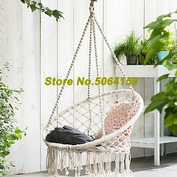 Nordic Style Round Hammock Outdoor Indoor Dormitory Bedroom Hanging Chair For Children Adult Swinging Safety Hammock Muticolor
Nordic Style Round Hammock Outdoor Indoor Dormitory Bedroom Hanging Chair For Children Adult Swinging Safety Hammock Muticolor