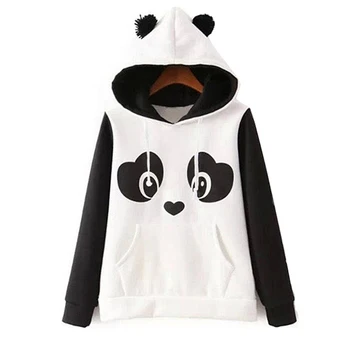 Women's Ladies Cute Panda Fleece Pullover Hoodie Sweatshirts Tops Sweater Jumper
Women's Ladies Cute Panda Fleece Pullover Hoodie Sweatshirts Tops Sweater Jumper