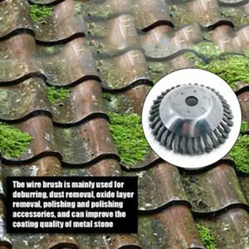 Weed Brush Steel Wire Wheel Grout For Brushes Cutter Replacement Accessory