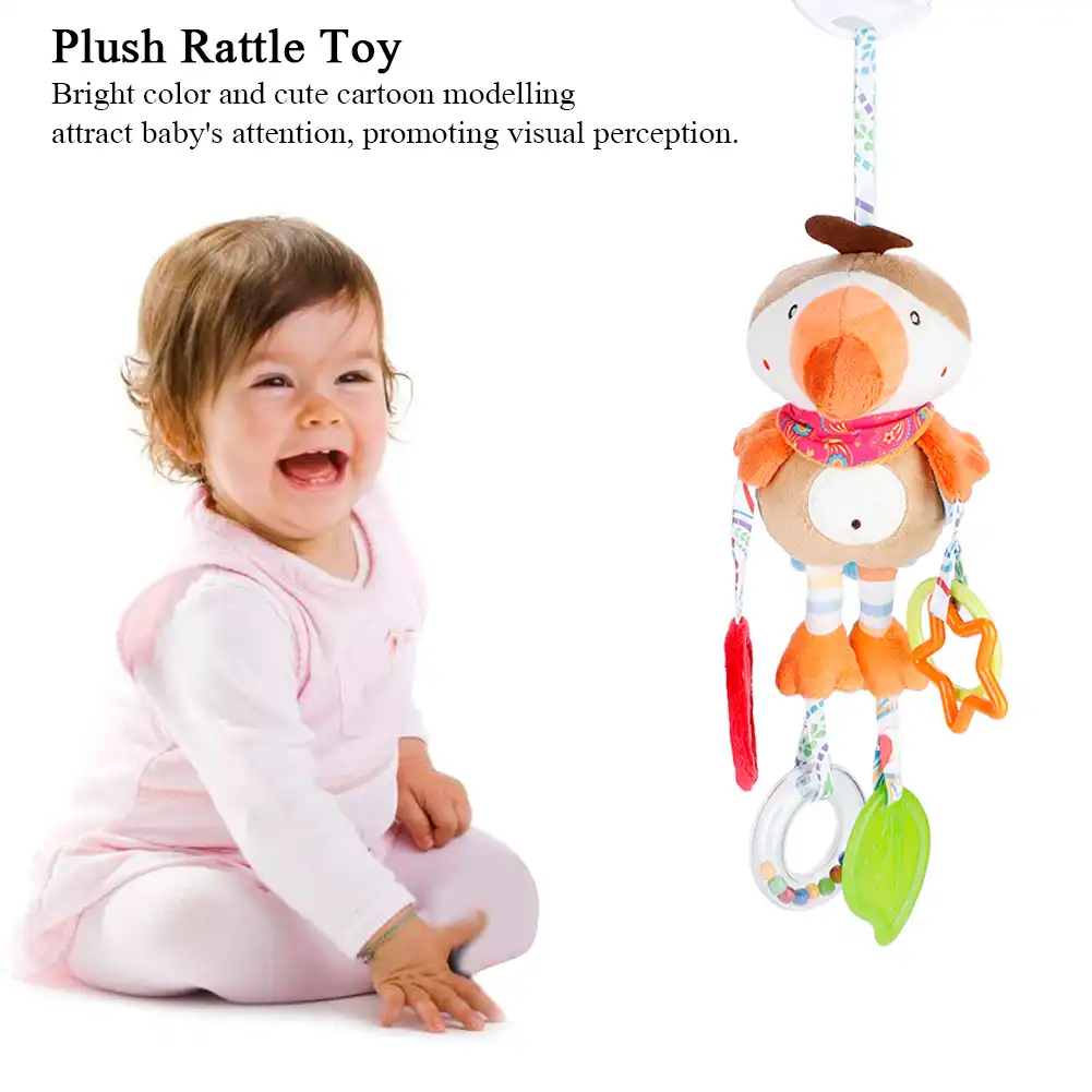 mobile hanging rattles newborn plush toy infant toys for baby