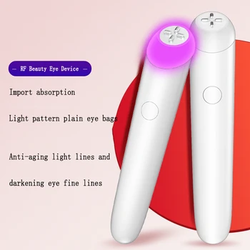 Eye Beauty Instrument Eye Massager Rf Radio Frequency Micro Current Color Light Remove Eye Bags Fine Lines Dark Circles
Eye Beauty Instrument Eye Massager Rf Radio Frequency Micro Current Color Light Remove Eye Bags Fine Lines Dark Circles