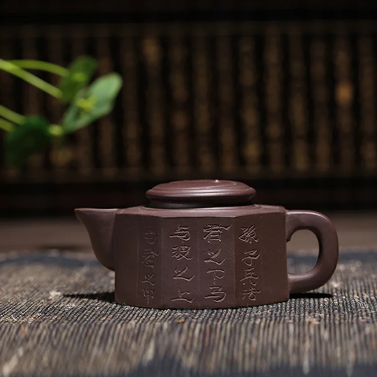 Tea set the use of authentic yixing recommended purple clay pot of tai chi bagua Lu Xiaowei time tea service, 155
Tea set the use of authentic yixing recommended purple clay pot of tai chi bagua Lu Xiaowei time tea service, 155