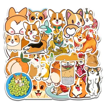 50 Sheets Corgi Design Doodle Sticker Decorative Scrapbook Stickers Waterproof Computer Fridge Guitar Skateboard Sticker
50 Sheets Corgi Design Doodle Sticker Decorative Scrapbook Stickers Waterproof Computer Fridge Guitar Skateboard Sticker