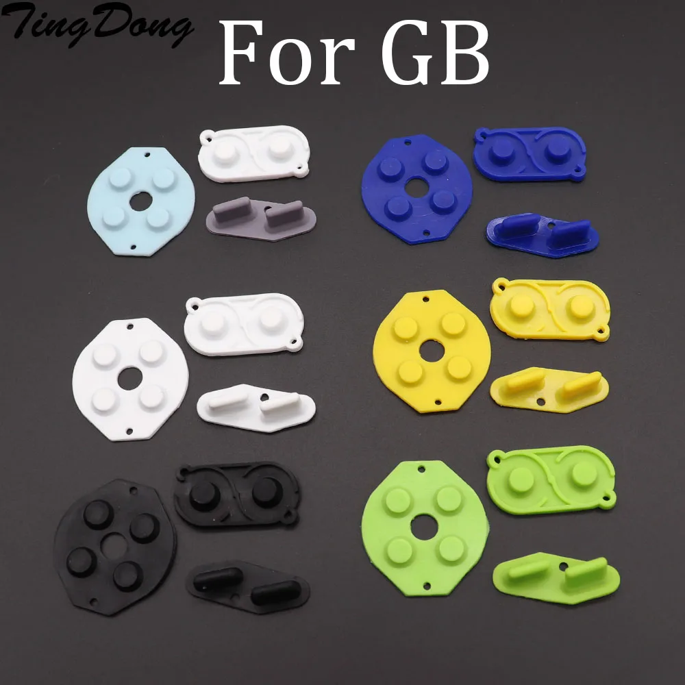 TingDong 50 sets for Gameboy Classic GB Conductive Rubber Pads Conductive adhesive replacement for GB start select button repair
TingDong 50 sets for Gameboy Classic GB Conductive Rubber Pads Conductive adhesive replacement for GB start select button repair