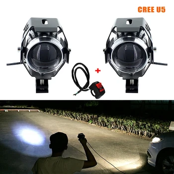 Motorcycle Headlights U5 led moto light Headlamp Motorbike auxiliary Lamp Fog Spotlights Universal 12V For Suzuki 
Motorcycle Headlights U5 led moto light Headlamp Motorbike auxiliary Lamp Fog Spotlights Universal 12V For Suzuki