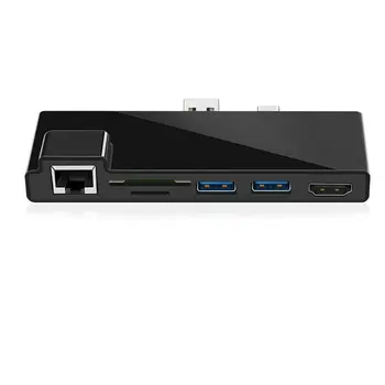Hub Docking Station USB Hub Replicator Compact Ports HDMI For Microsoft Surface Pro 5 6 Hub Adapter Converter
Hub Docking Station USB Hub Replicator Compact Ports HDMI For Microsoft Surface Pro 5 6 Hub Adapter Converter