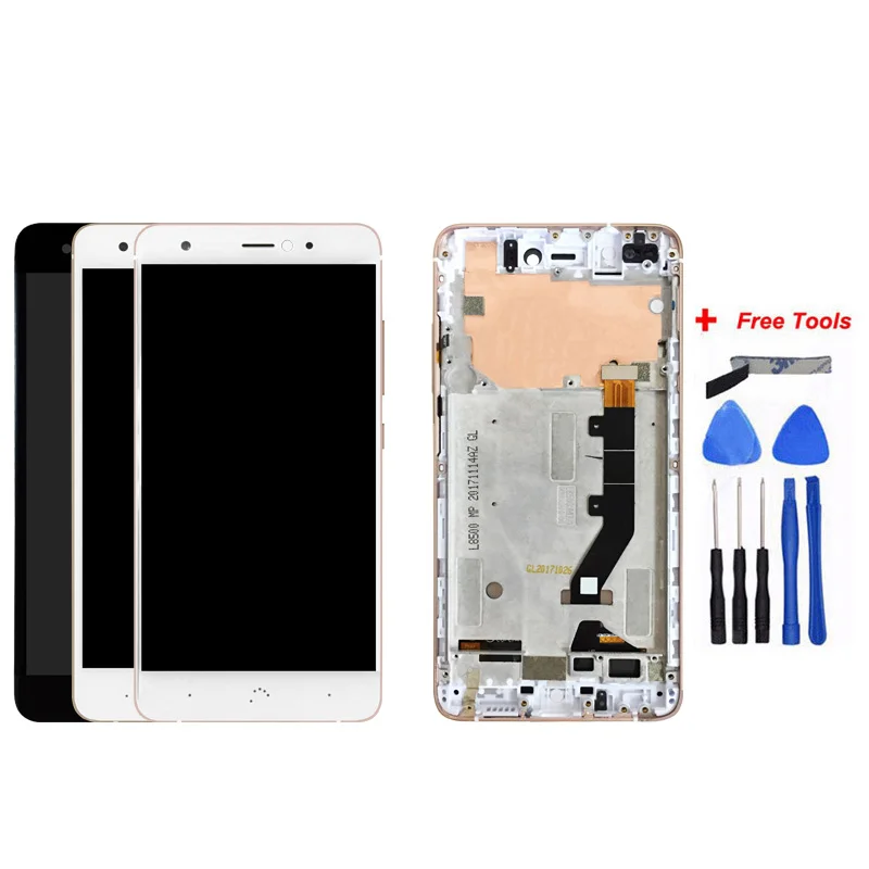 For BQ Aquaris X/X Pro LCD Display+Touch Screen Digitizer Assembly With Frame+Tool For BQ Original LCD Screen By Factory Outlet
For BQ Aquaris X/X Pro LCD Display+Touch Screen Digitizer Assembly With Frame+Tool For BQ Original LCD Screen By Factory Outlet