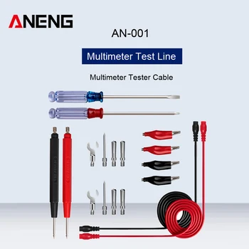 ANENG Multimeter Probe Probes Replaceable Needles Test leads Kits Probes For Multimeter Cable Feeler Combination Test Line
ANENG Multimeter Probe Probes Replaceable Needles Test leads Kits Probes For Multimeter Cable Feeler Combination Test Line
