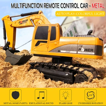 RC Engineering Excavator Construction Truck Toy Remote Control Excavators Model Tractor Vehicle Toy for Kids 
RC Engineering Excavator Construction Truck Toy Remote Control Excavators Model Tractor Vehicle Toy for Kids