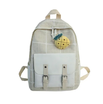 Student backpack female plaid rucksack large capacity schoolbag female high school student computer backpack travel backpack
Student backpack female plaid rucksack large capacity schoolbag female high school student computer backpack travel backpack