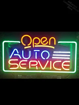 Open Auto Service Neon Sign GLASS Tube Handcraft neon Light Sign Iconic Sign Cool Neon Signs Custom Business Signs Neon Custom
Open Auto Service Neon Sign GLASS Tube Handcraft neon Light Sign Iconic Sign Cool Neon Signs Custom Business Signs Neon Custom