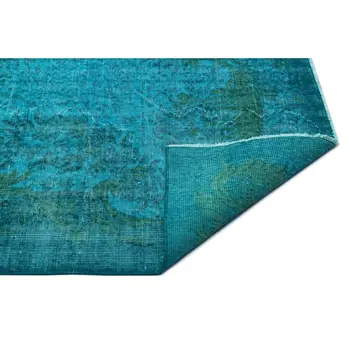 Handmade Turquoise Vintage Overdyed Turkish Area Rug 174x281 Cm-5'9''X9'3''
Handmade Turquoise Vintage Overdyed Turkish Area Rug 174x281 Cm-5'9''X9'3''