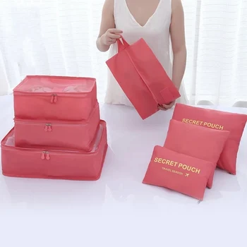 7Pcs/set Travel Organizer Suitcase Clothes Finishing Kit Portable Partition Pouch Storage Bags Home Travel Accessories
7Pcs/set Travel Organizer Suitcase Clothes Finishing Kit Portable Partition Pouch Storage Bags Home Travel Accessories