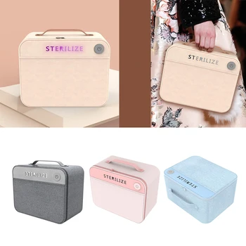 UV Light Sanitizer Box Portable Phone UVC Light Sanitizer Deep UV Sterilizing Box for Cell Phone, Watches, Jewelry, Glasses
UV Light Sanitizer Box Portable Phone UVC Light Sanitizer Deep UV Sterilizing Box for Cell Phone, Watches, Jewelry, Glasses