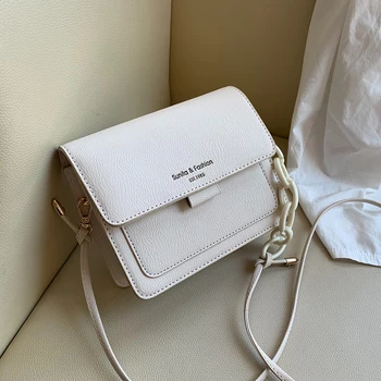 Contrast Color PU Leather Mini Crossbody Bags For Women 2020 Fashion Shoulder Handbags Chain Design Travel Cross Body Bag 
Contrast Color PU Leather Mini Crossbody Bags For Women 2020 Fashion Shoulder Handbags Chain Design Travel Cross Body Bag