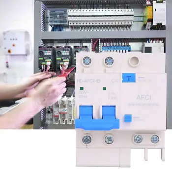 2P AFCI Arc Fault Circuit Breaker Interrupter Household DIN rail Small Electric Leakage Protector
2P AFCI Arc Fault Circuit Breaker Interrupter Household DIN rail Small Electric Leakage Protector