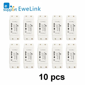 1/2/3/5/8/10pcs eWelink Basic Wifi Switch for Alexa Google Home Timer 10A/2200W Wireless Remote Switch Smart Automation Module
1/2/3/5/8/10pcs eWelink Basic Wifi Switch for Alexa Google Home Timer 10A/2200W Wireless Remote Switch Smart Automation Module