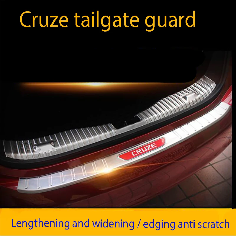 For Chevrolet Cruze High quality stainless steel Chrome Rear Trunk Lid Cover Trim Car styling
For Chevrolet Cruze High quality stainless steel Chrome Rear Trunk Lid Cover Trim Car styling