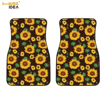 2Set Sunflower Pattern Car/Auto Floor Carpets Universal Auto Foot Rugs Yellow Floral Flower Decor Front Car Mats Dirtyproof Rug
2Set Sunflower Pattern Car/Auto Floor Carpets Universal Auto Foot Rugs Yellow Floral Flower Decor Front Car Mats Dirtyproof Rug