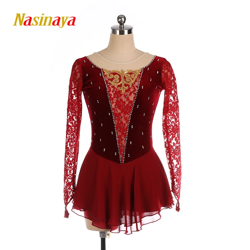 Nasinaya платье для соревнований по фигурному катанию индивидуальные ледяные юбки