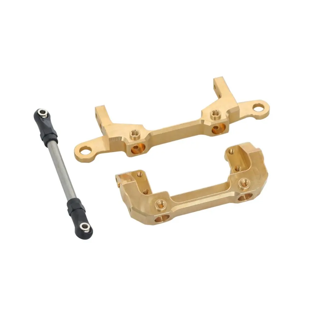 1PCS 85g Brass Front Bumper Mount Servo Stand for 1/10 RC Crawler Axial SCX10 II 90046 Upgrade Parts
1PCS 85g Brass Front Bumper Mount Servo Stand for 1/10 RC Crawler Axial SCX10 II 90046 Upgrade Parts