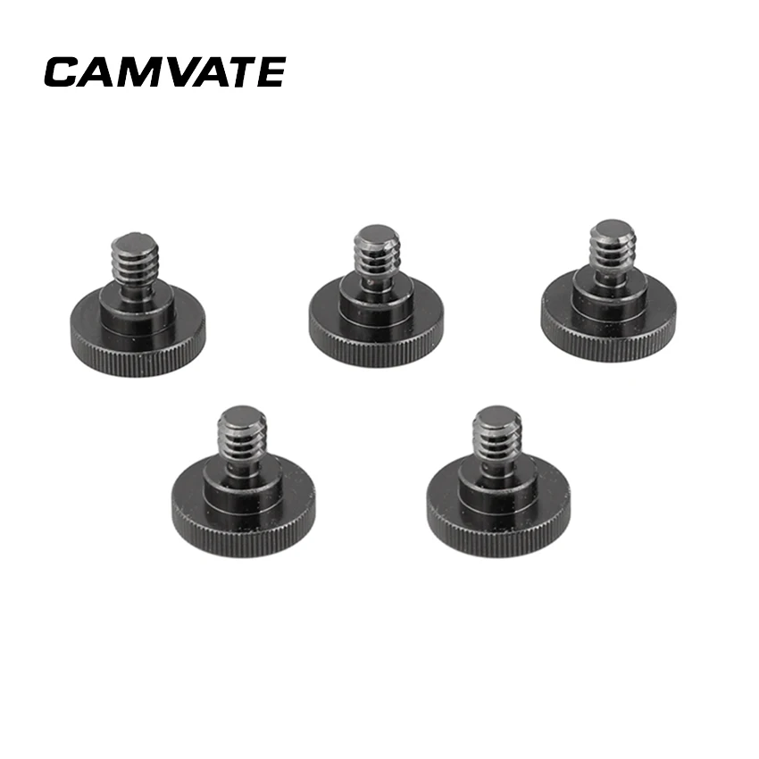 CAMVATE 1/4"-20 Male to 1/4"-20 Female Threaded Screw Adapter Hand Screw (5 Pieces) C2430
CAMVATE 1/4"-20 Male to 1/4"-20 Female Threaded Screw Adapter Hand Screw (5 Pieces) C2430