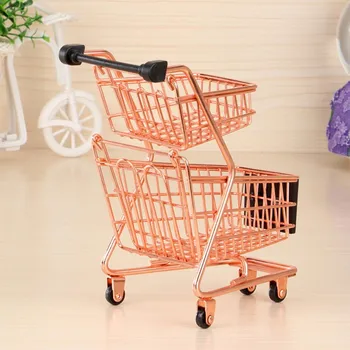 Simulation Supermarket Shopping Cart Figurines Wrought Iron Mini Double Shopping Children Play House Trolley Toy Home Decor NEW!
Simulation Supermarket Shopping Cart Figurines Wrought Iron Mini Double Shopping Children Play House Trolley Toy Home Decor NEW!