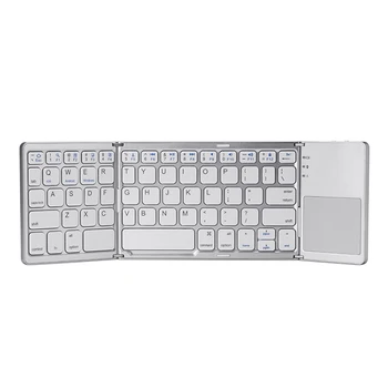 Foldable Bluetooth Keyboard, Portable Mini Bluetooth Wireless Keyboard,Mobile Phone Bluetooth Keyboard with Touchpad, Suitable f
Foldable Bluetooth Keyboard, Portable Mini Bluetooth Wireless Keyboard,Mobile Phone Bluetooth Keyboard with Touchpad, Suitable f