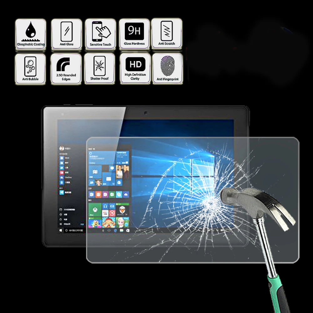 Tablet Tempered Glass Screen Protector Cover for Chuwi HI10 - Anti Fingerprint Screen Film Protector Guard Cover
Tablet Tempered Glass Screen Protector Cover for Chuwi HI10 - Anti Fingerprint Screen Film Protector Guard Cover