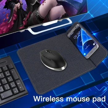 2020 Qi 5W Wireless Charger Charging Mouse Pad Mat PU Leather Mousepad For Smartphone Wireless Charging Mice Mouse Pad
2020 Qi 5W Wireless Charger Charging Mouse Pad Mat PU Leather Mousepad For Smartphone Wireless Charging Mice Mouse Pad