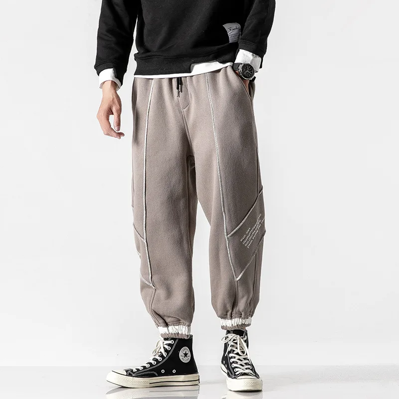 City Where the Product Winter New Style Japanese-style Men's Trousers plus Velvet Sweatpants Ankle Banded Pants Men's Casual Tro
City Where the Product Winter New Style Japanese-style Men's Trousers plus Velvet Sweatpants Ankle Banded Pants Men's Casual Tro