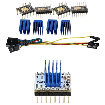 4Pcs Tmc2130 V3.0 Stepper Motor Stepstick Mute Silent Driver & 2Pcs Tmc2209 Stepping Motor Driver 3D Printer Parts
4Pcs Tmc2130 V3.0 Stepper Motor Stepstick Mute Silent Driver & 2Pcs Tmc2209 Stepping Motor Driver 3D Printer Parts