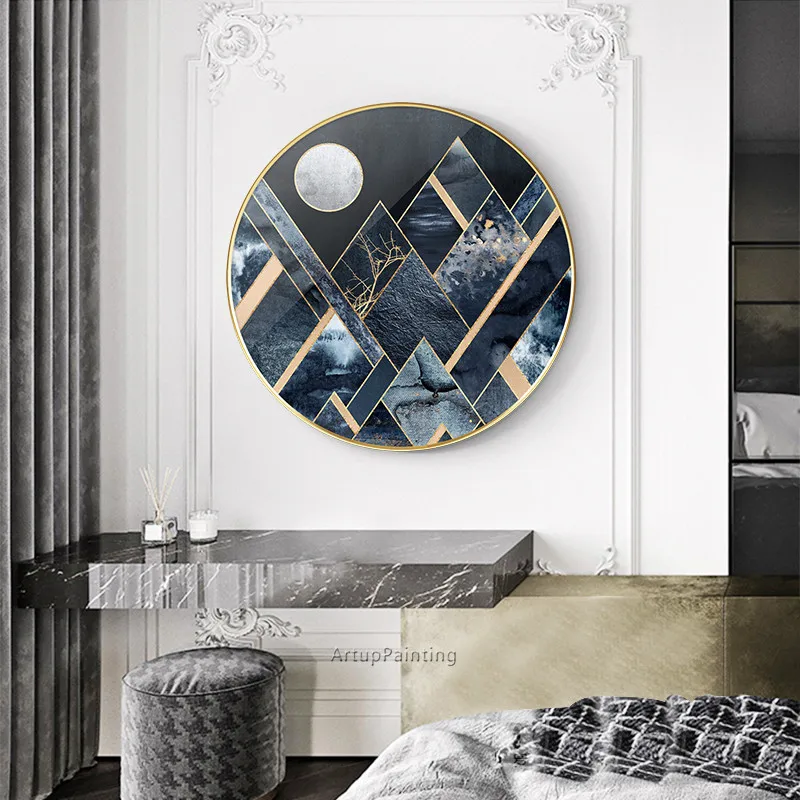 Modern abstract Geometric oil painting on canvas acrylic navy wall art picture for Living room wall decoration maison
Modern abstract Geometric oil painting on canvas acrylic navy wall art picture for Living room wall decoration maison