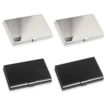 HOT-Stainless Steel Business Card Holder, Mirror, Business Card Case Wallet Credit Card ID Case Name Card Holder (4 Pack)
HOT-Stainless Steel Business Card Holder, Mirror, Business Card Case Wallet Credit Card ID Case Name Card Holder (4 Pack)