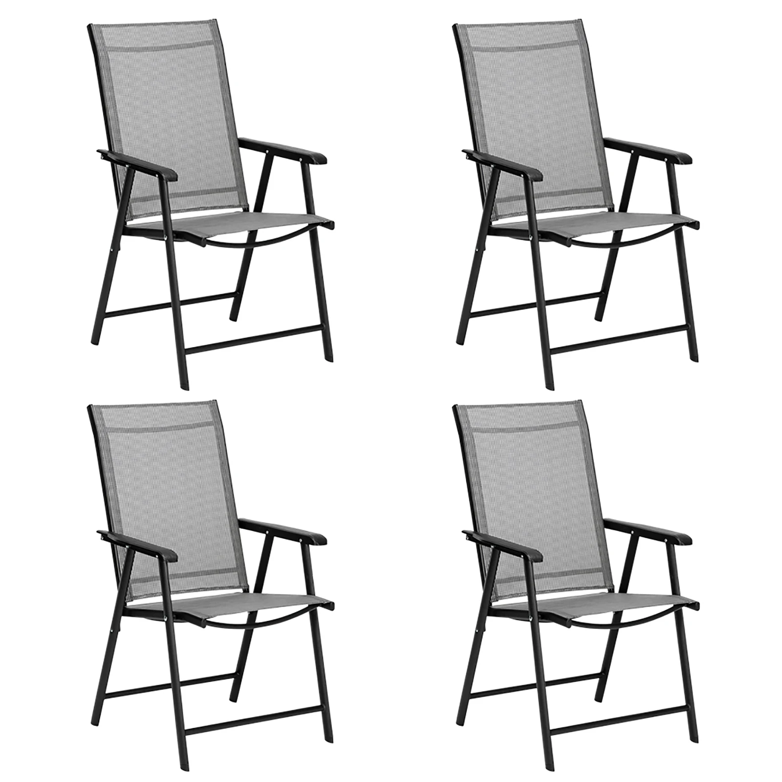 2/4-Pack Patio Folding Chairs Portable for Outdoor Camping Beach Deck Dining Chair with Armrest Patio Chair
2/4-Pack Patio Folding Chairs Portable for Outdoor Camping Beach Deck Dining Chair with Armrest Patio Chair