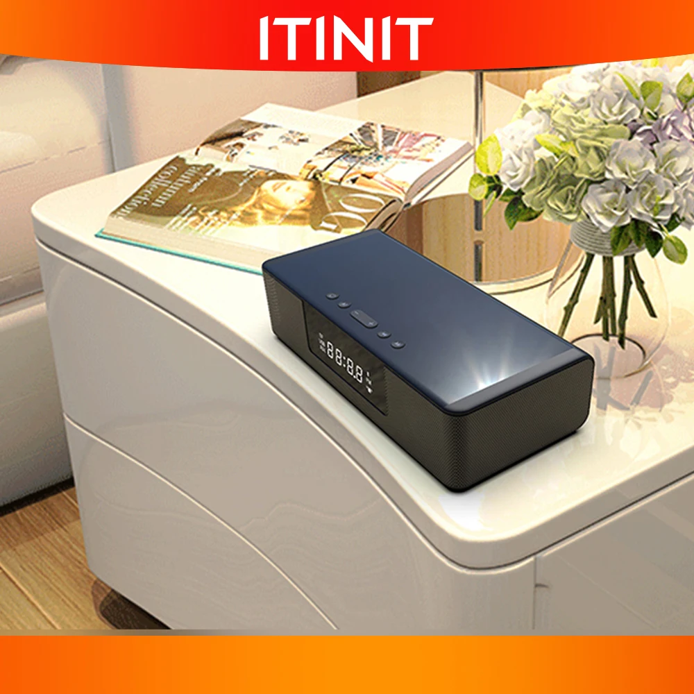 ITINIT Y11 20W Bluetooth Speaker Alarm Clock FM Radio Theater LED Display Portable Speaker Wireless Bluetooth Speaker
ITINIT Y11 20W Bluetooth Speaker Alarm Clock FM Radio Theater LED Display Portable Speaker Wireless Bluetooth Speaker